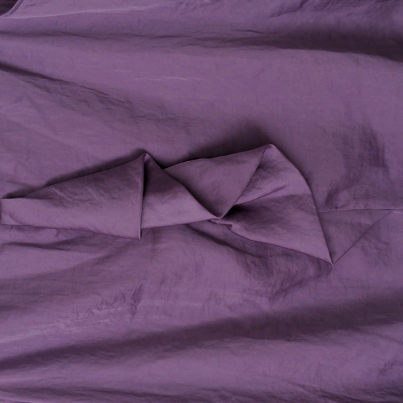 Lilac Sleeveless Blouse with Ruffles Front (NWT!) - Picture 3 of 6